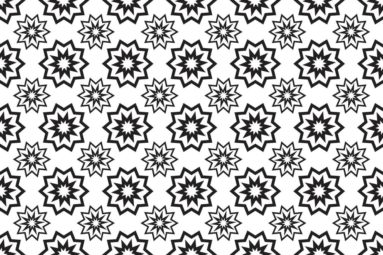 Seamless pattern with black and white colour background, geometric design pattern. Vector illustration.