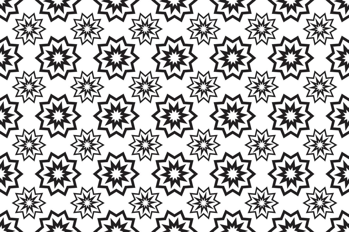 Seamless pattern with black and white colour background, geometric design pattern. Vector illustration.