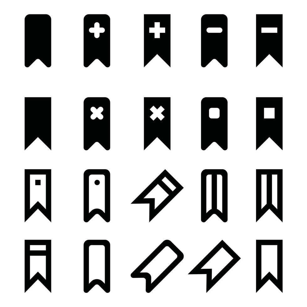 ilustraciones vectoriales de diseño de icono de marcador vector