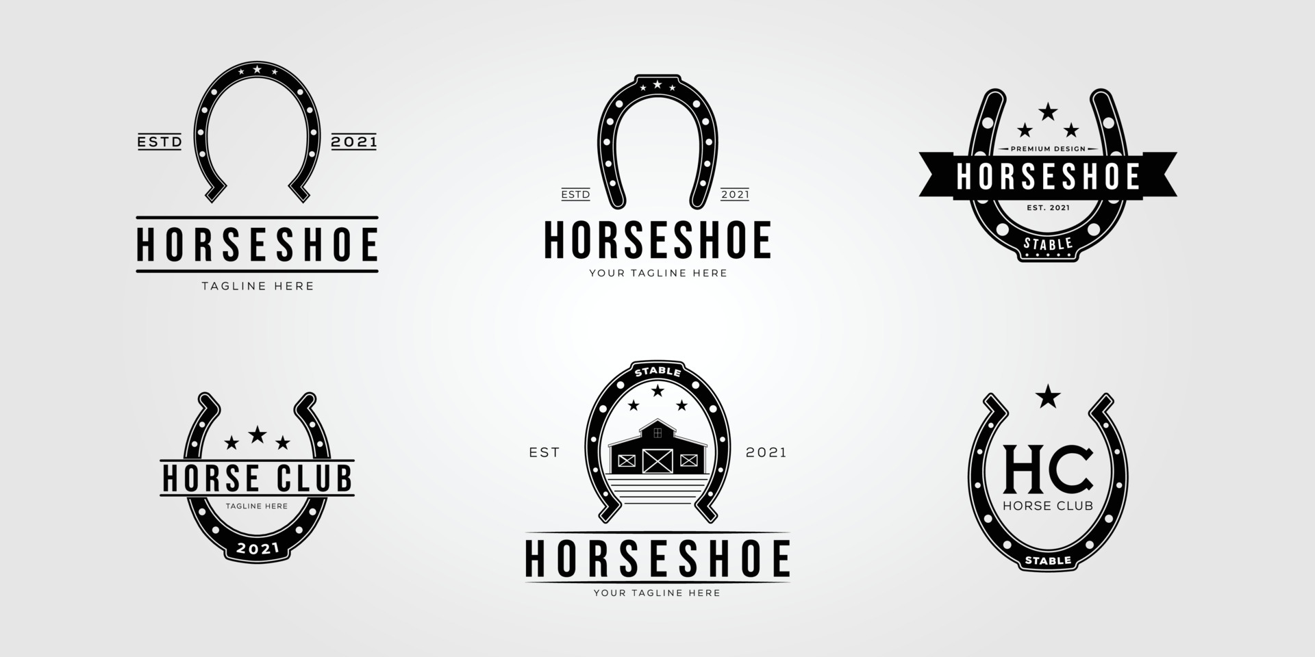 throwing horseshoes clipart