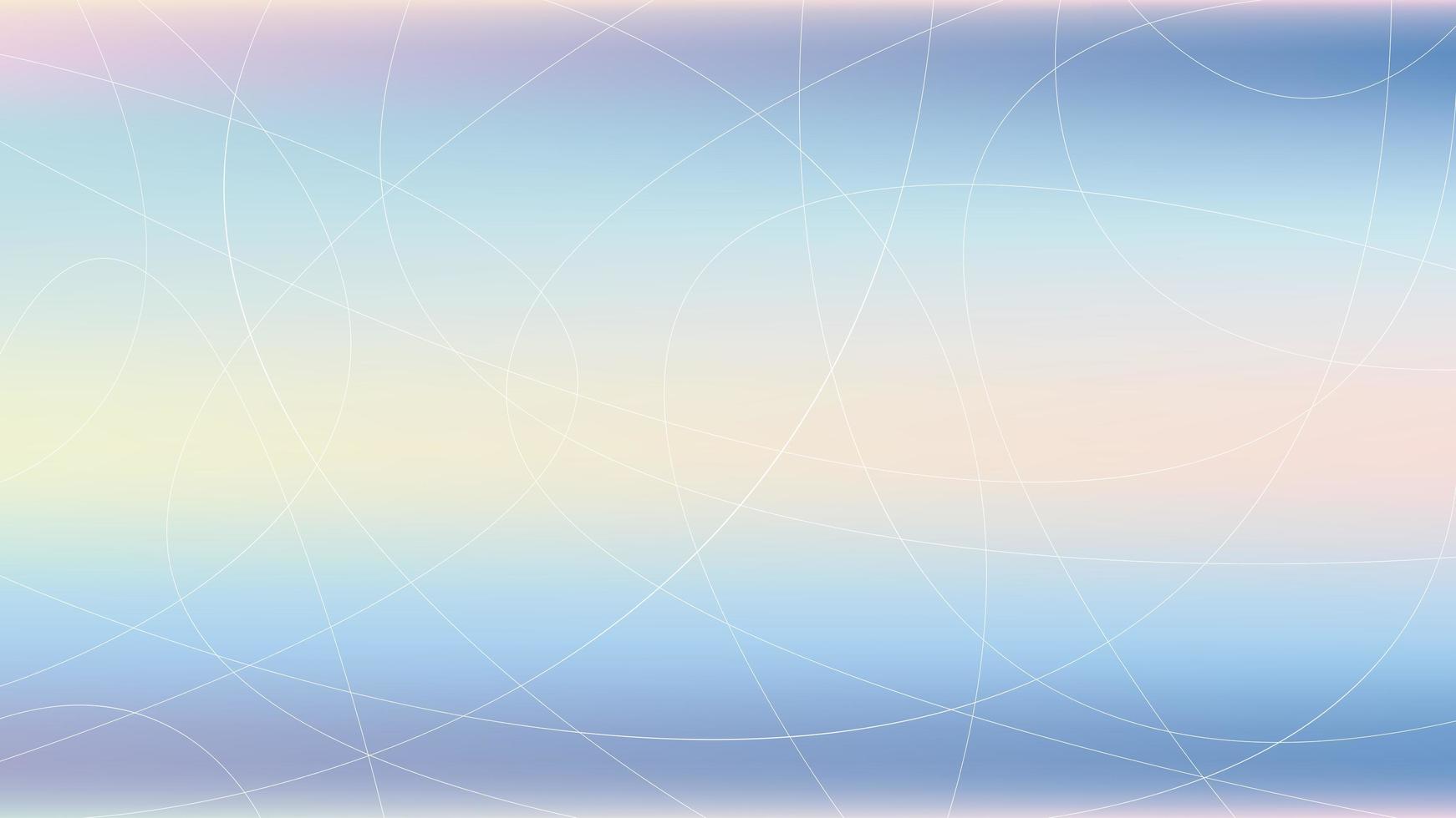 Abstract blue, pink horizontal background for design. Smooth satin vector gradient. With pink highlights.