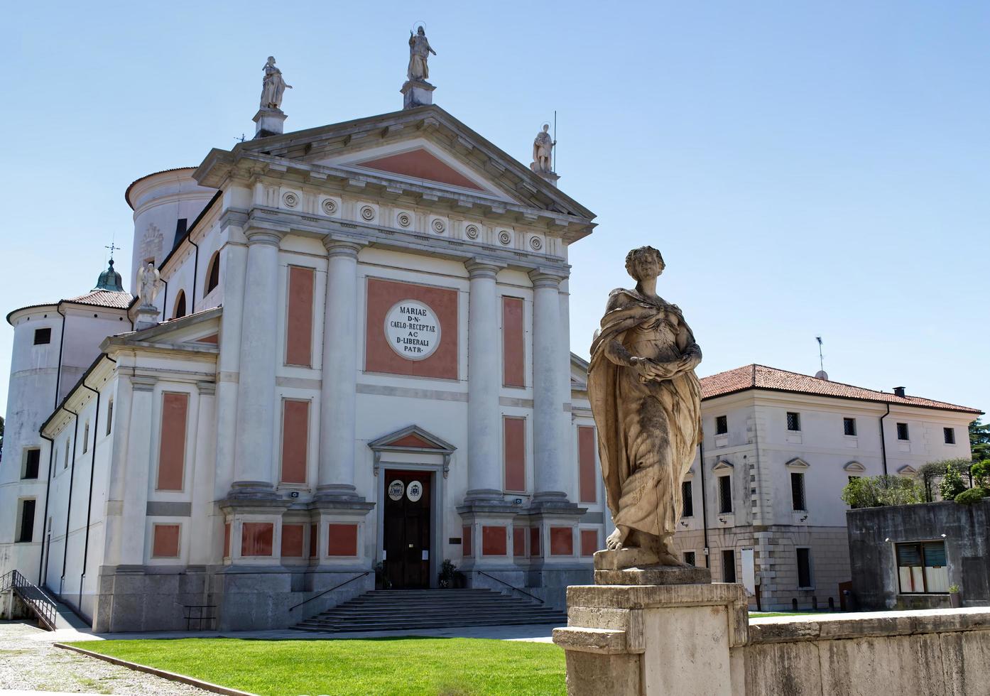 The Cathedral of Castelfranco Veneto. Treviso, Italy photo