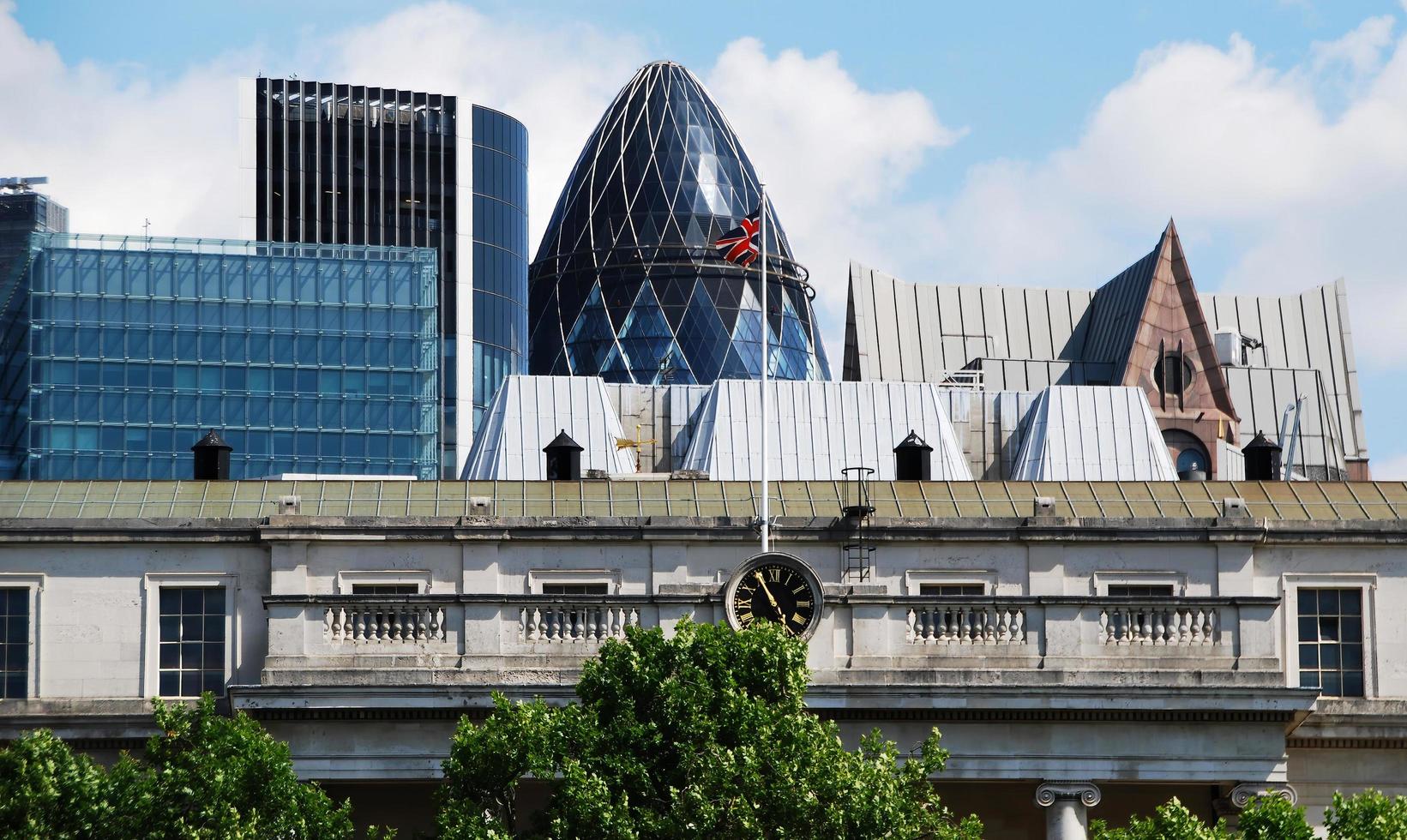 London global financial city center. England, UK photo