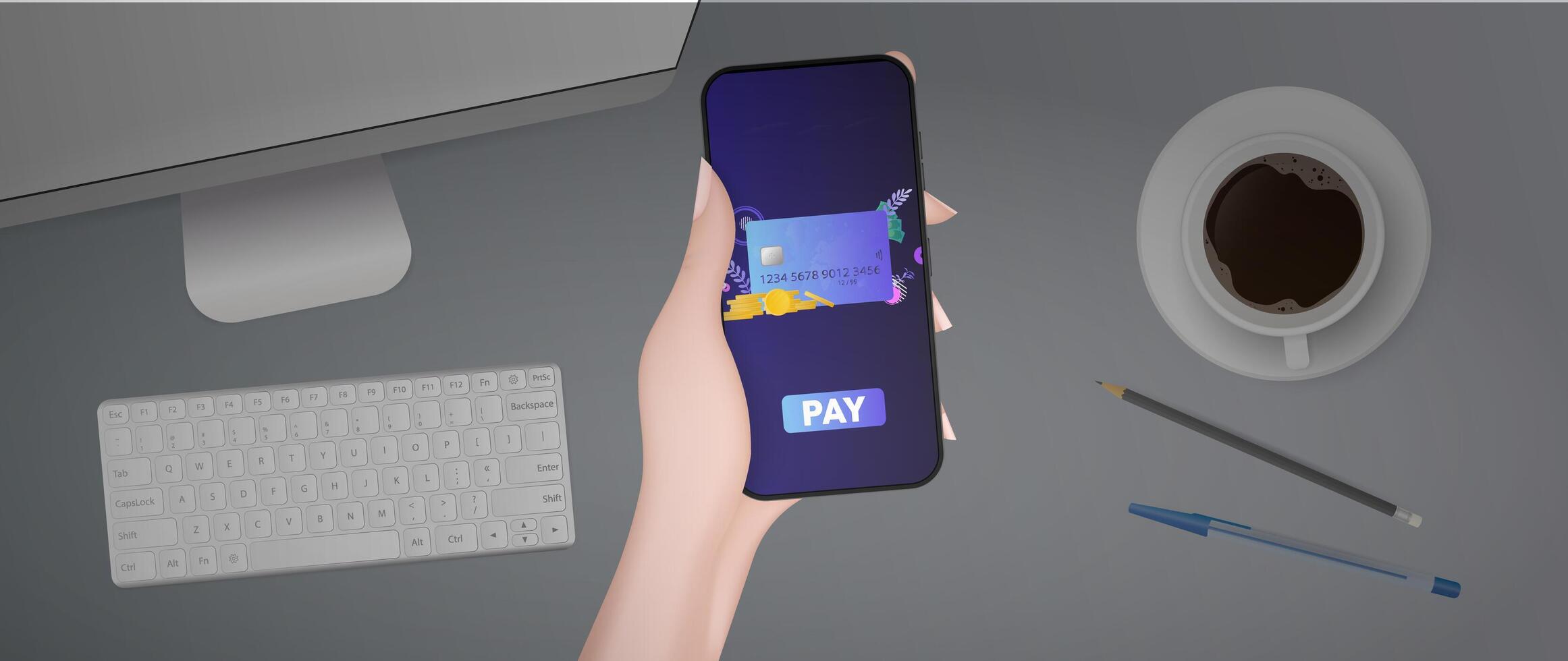How to make a mobile app for your business vector