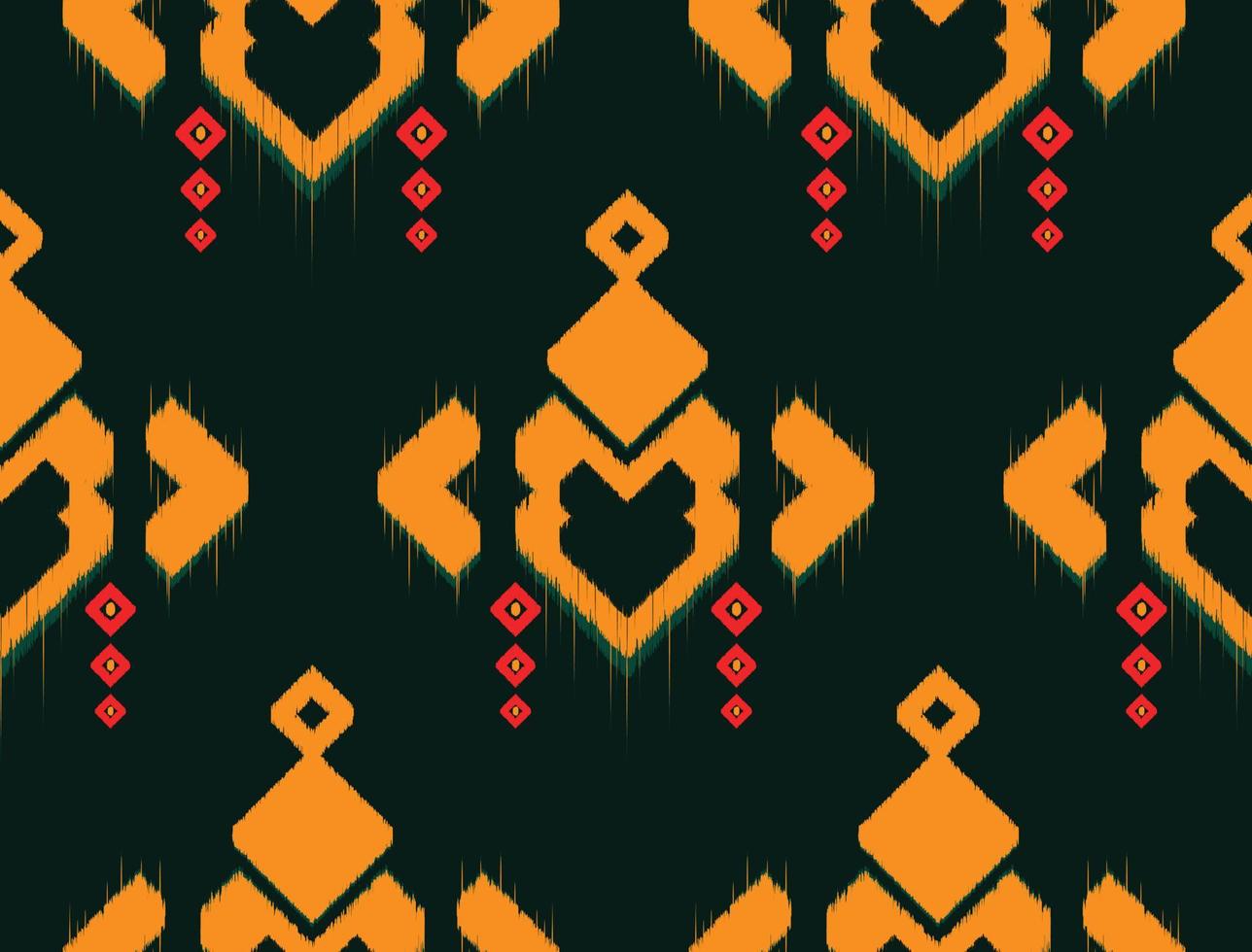 diseño de patrón étnico tribal ikat. diseño de textura, envoltura, ropa, batik, tela, papel tapiz y fondo. diseño de bordado de patrones. vector