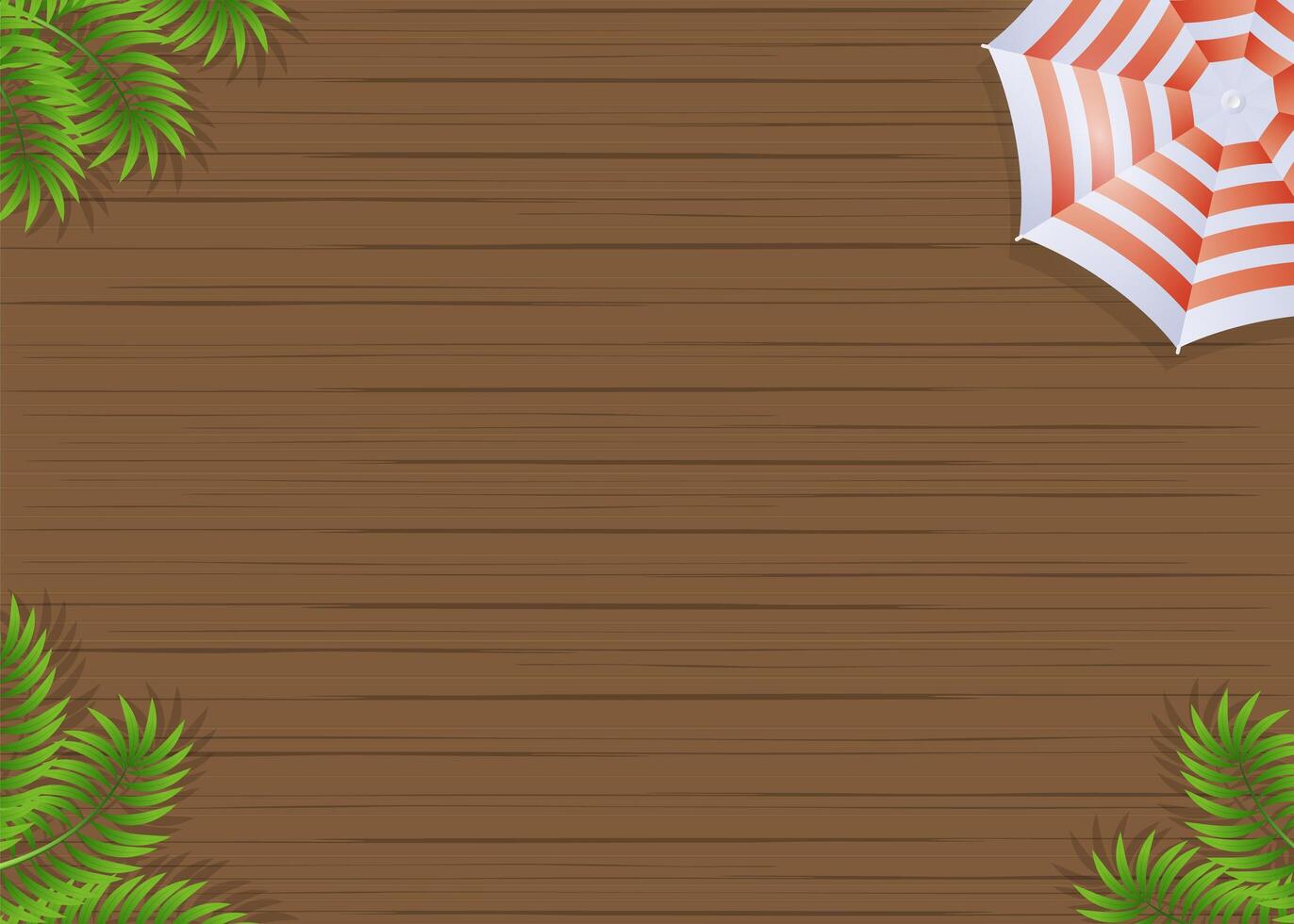 Summer background with an empty space in the center. Summer theme composition. illustration. vector