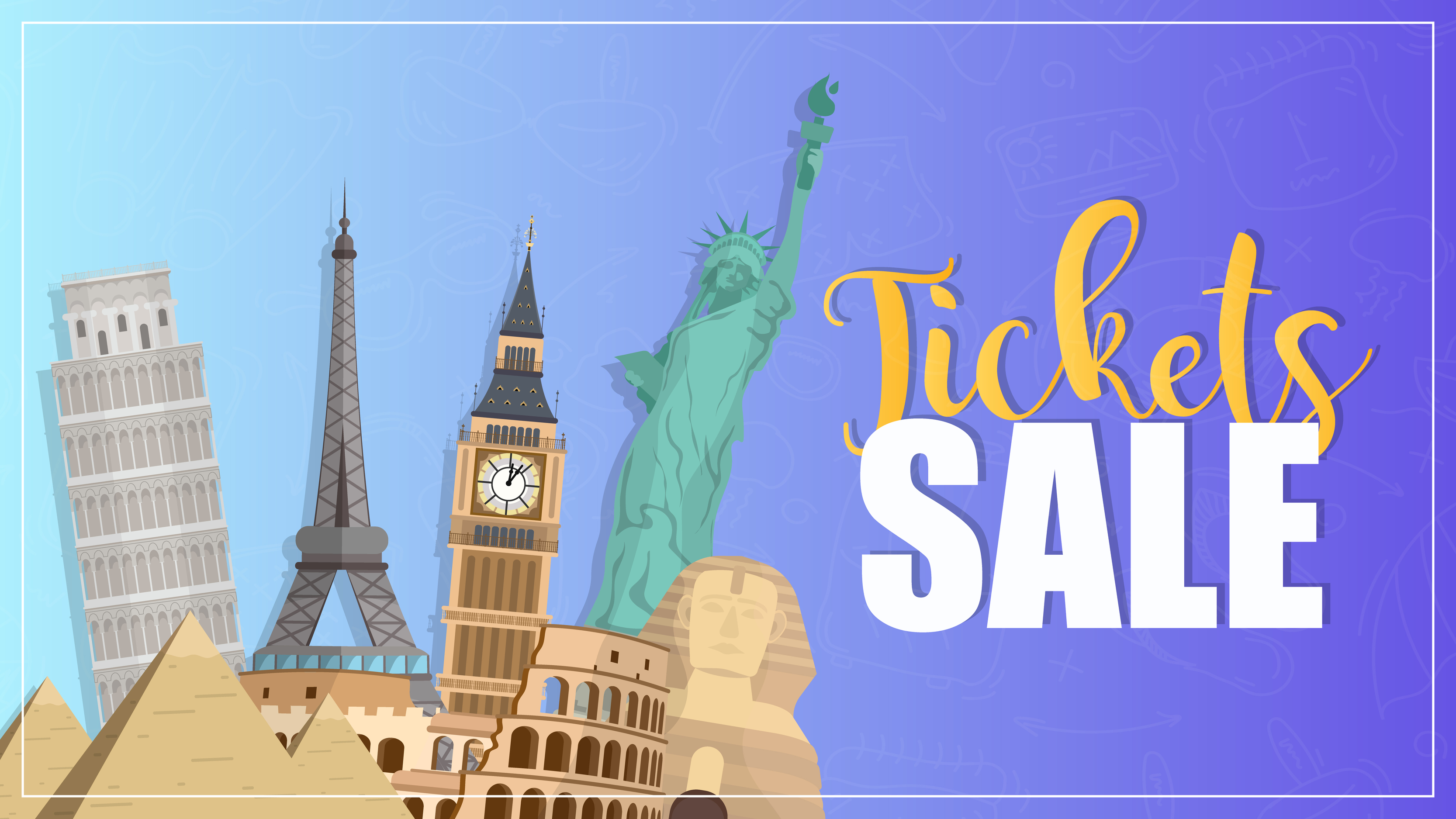 Ticket Sales Poster Travel Ticket Sale Banner Big Ben Statue Of ticket-sales-poster-travel-ticket-sale-banner-big-ben-statue-of