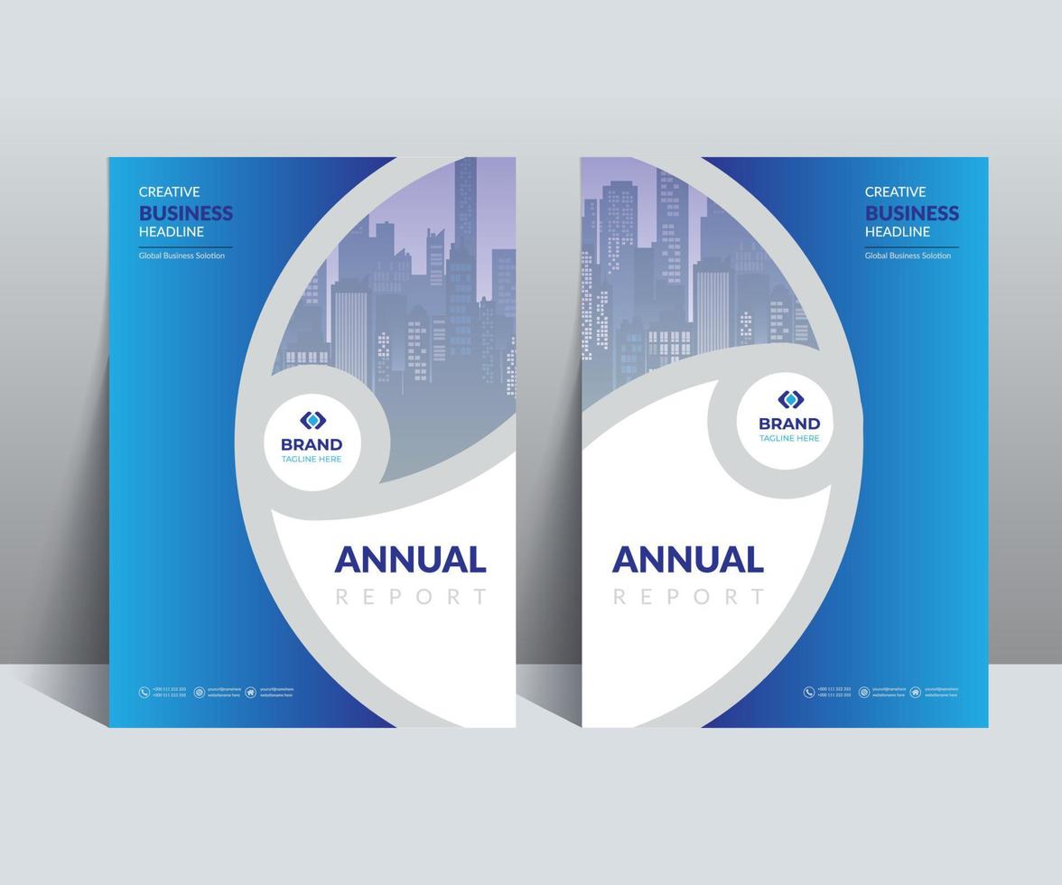 The Modern Annual Report Catalog Cover Design Template Adept to the flyer, brochure, catalog, magazine, cover, booklet, presentation, website, banner, etc. Project. vector
