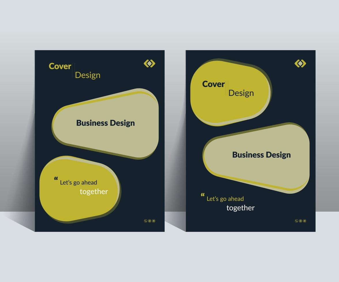 Clean and modern Cover Design Template adept to any  Project Such as  Business Proposal, corporate brochure, annual reports, case studies, sales catalog, Portfolio, Magazine, etc. vector
