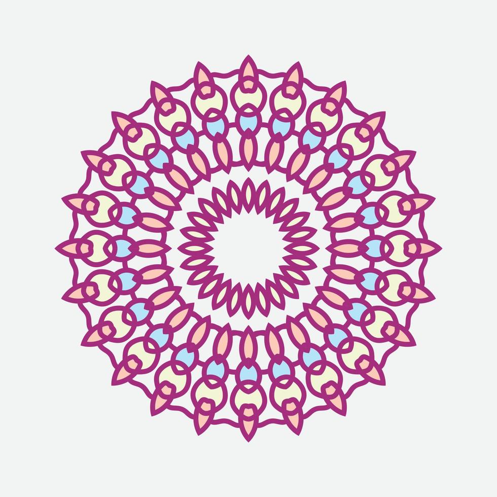 Wedding Mandala Background Design Vector
