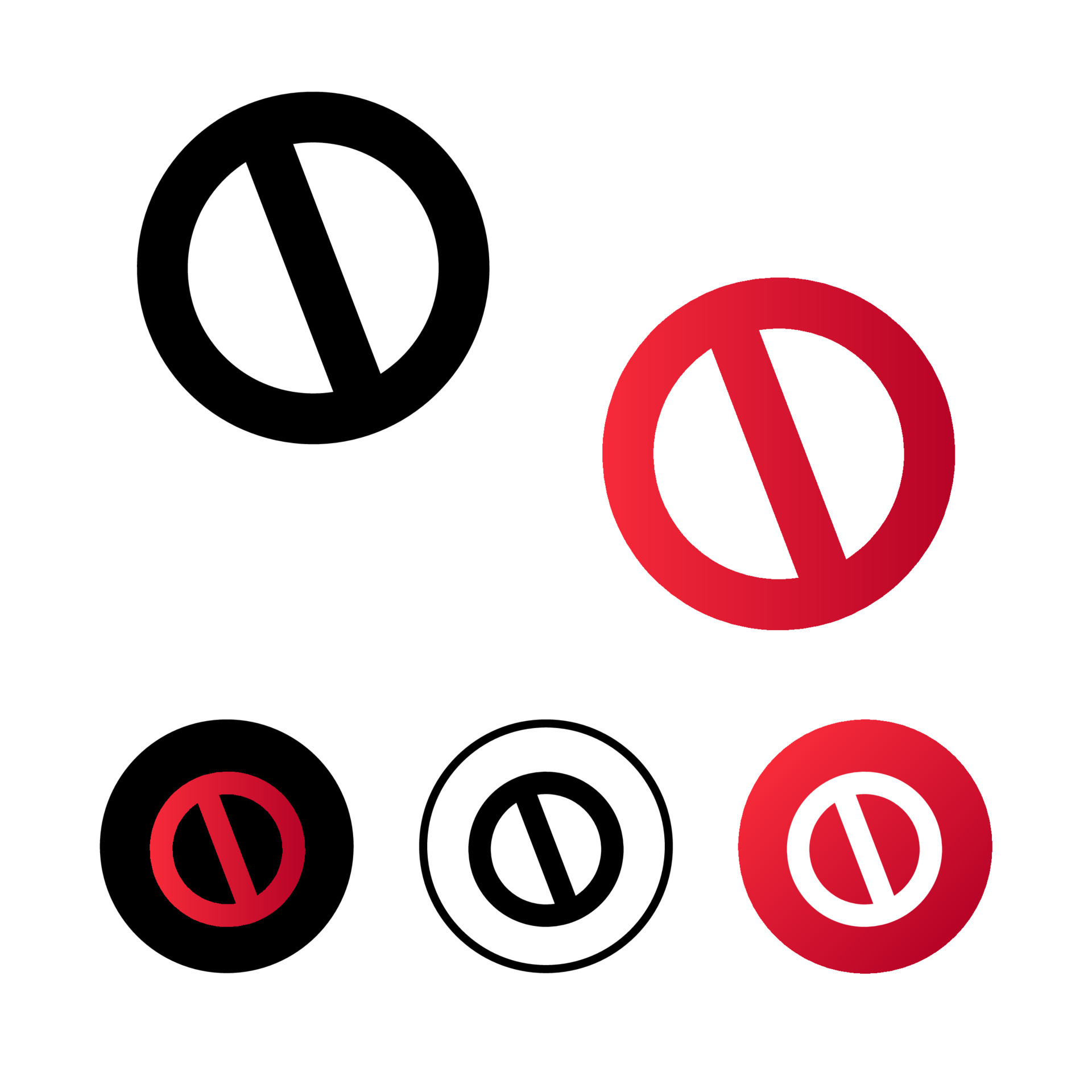 Abstract Abort Icon Illustration 4871385 Vector Art at Vecteezy