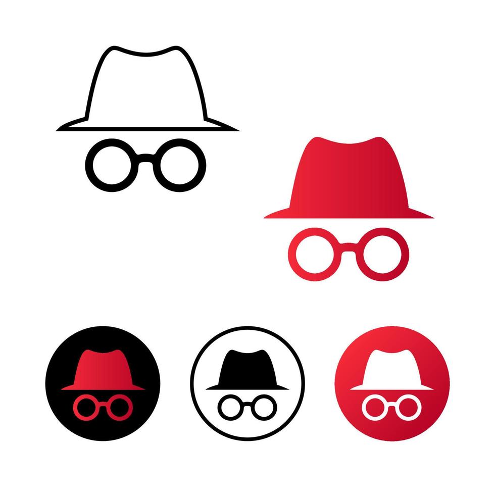 Abstract Privacy Private Icon Illustration vector