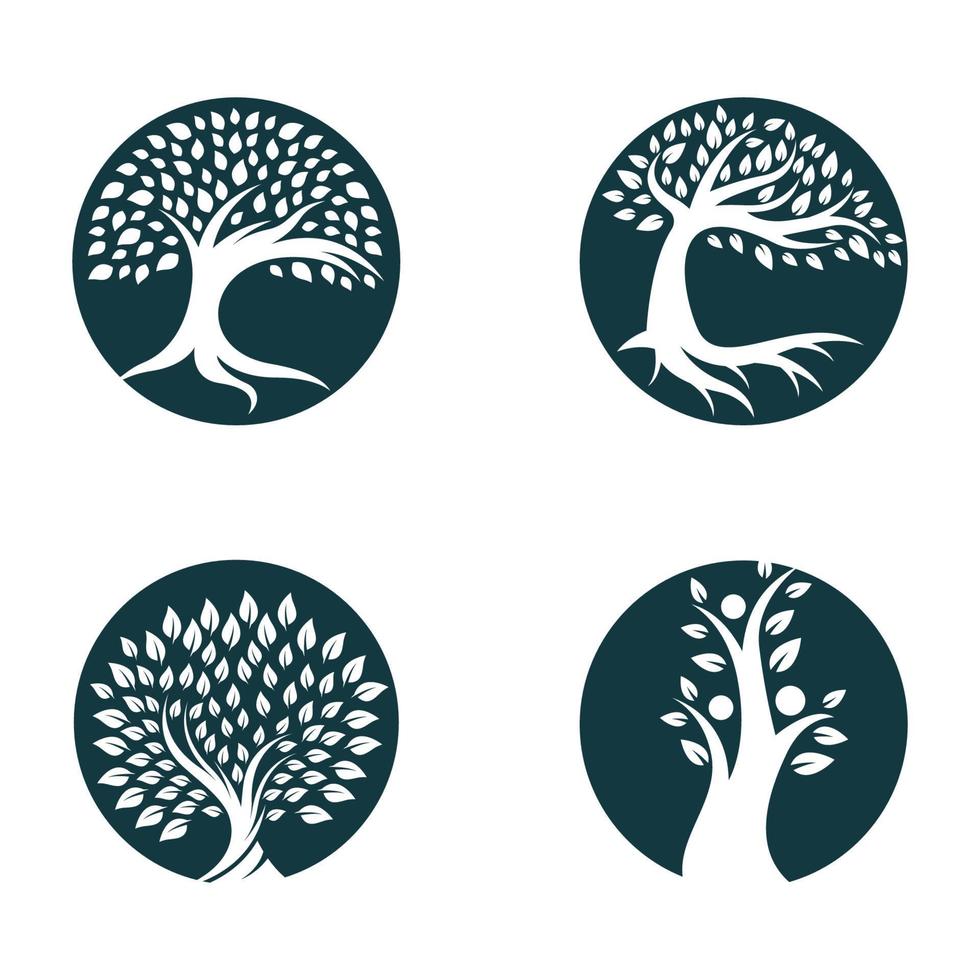 Tree logo images design 4871744 Vector Art at Vecteezy