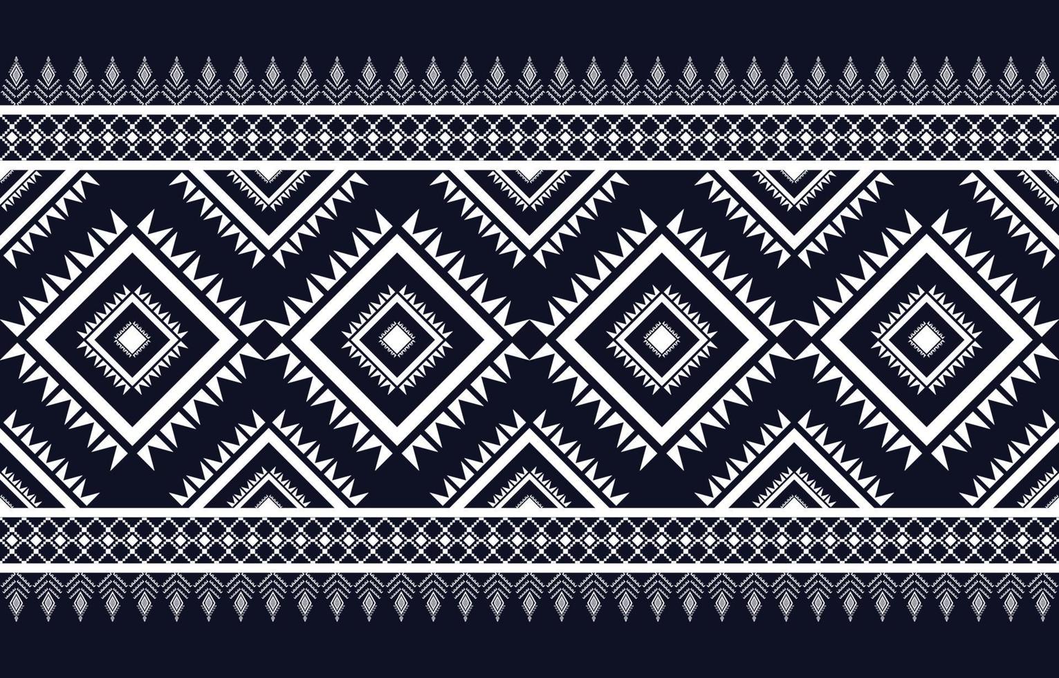 Ethnic geometric patterns tribal indigenous. Embroidery style design for background, wallpaper, carpet, fabric, wrap, batik, vector illustration.