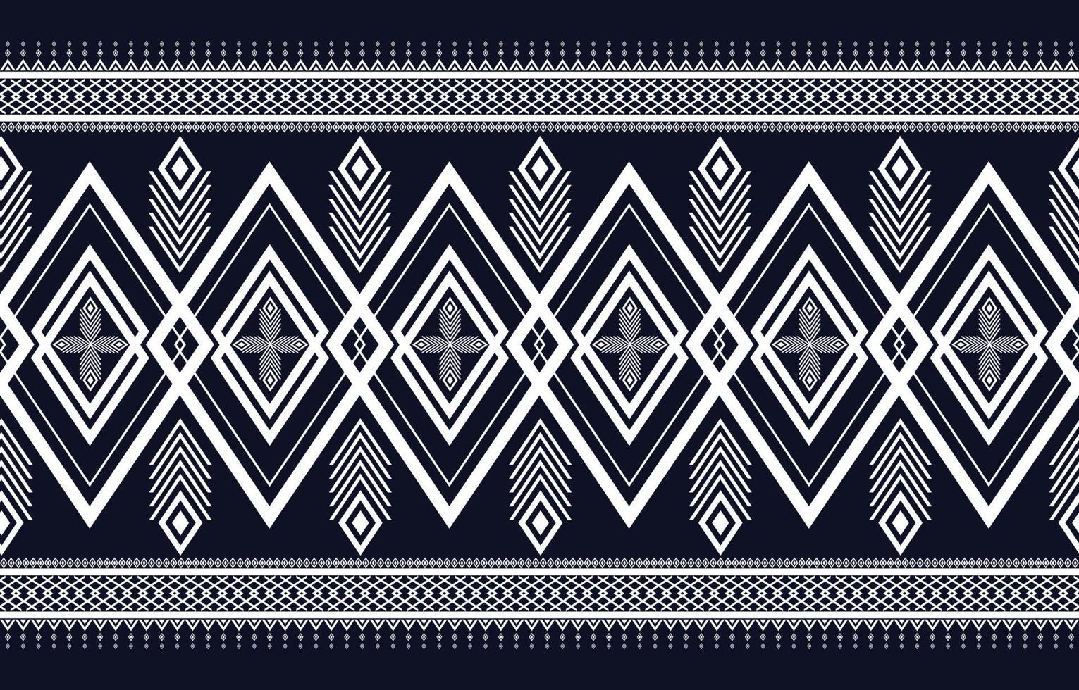 diseños de patrones geométricos étnicos abstractos para fondos o papeles pintados, alfombras, batik, patrones nativos de textiles tradicionales. ilustración vectorial vector