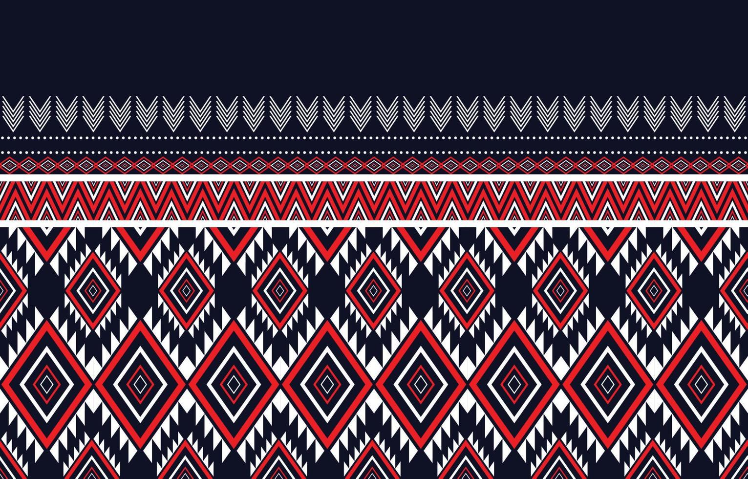 Native patterns traditional textiles abstract ethnic geometric pattern Designs for background or wallpaper, carpets, batik,  vector illustration