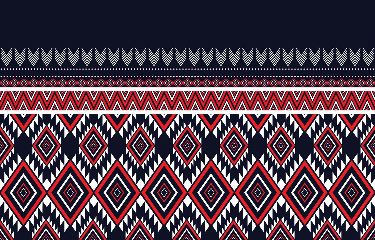 Patrones nativos textiles tradicionales diseños de patrones geométricos étnicos abstractos para fondo o papel tapiz, alfombras, batik, ilustración vectorial vector