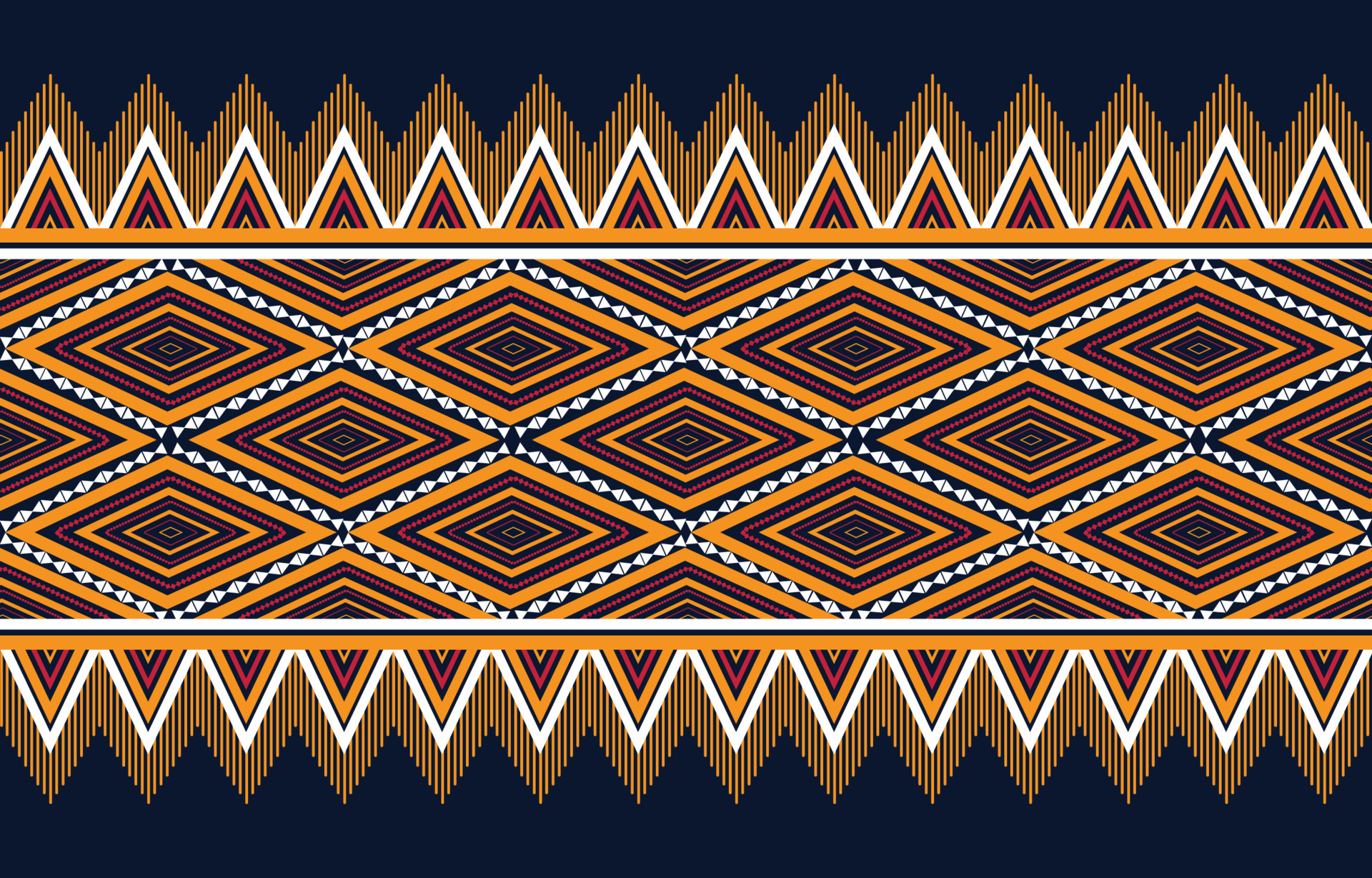 Native Pattern Traditional Tribal Textiles Abstract Geometric Ethnic