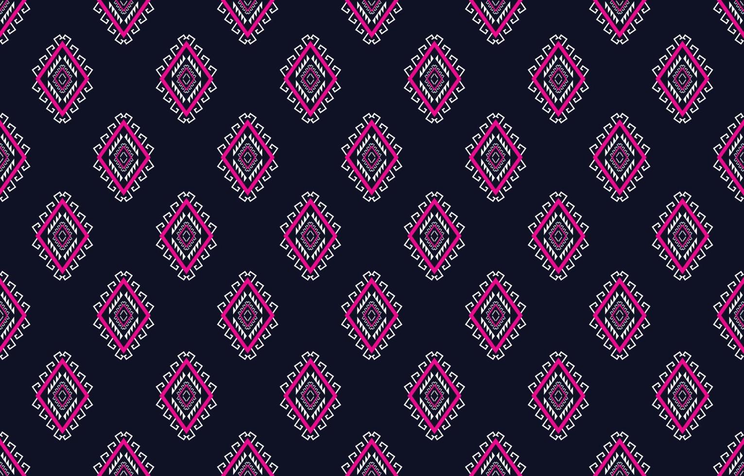 Native pattern traditional tribal textiles Abstract geometric ethnic pattern. Design for background or wallpaper, carpet, batik, clothing, cloth, embroidery style vector illustration