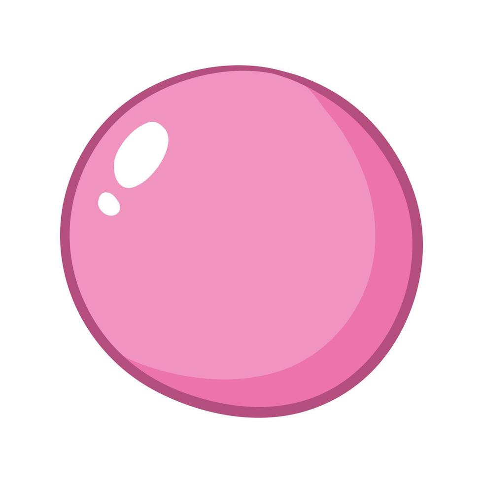 Pink soap bubble. Cartoon bubble gum vector doodle illustration 4872201 Vector Art at Vecteezy Pink soap bubble. Cartoon bubble gum vector doodle illustration 4872201 Vector Art at Vecteezy
