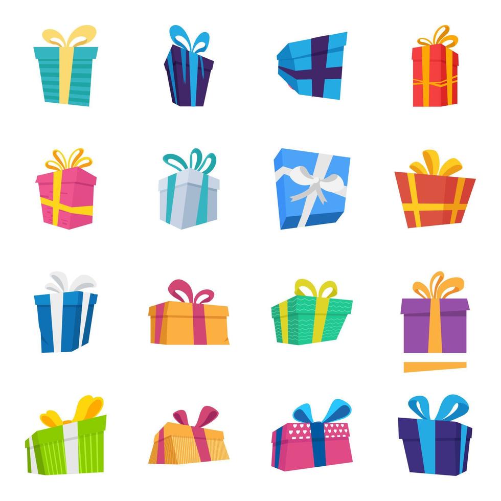 Gift Hamper Concepts vector