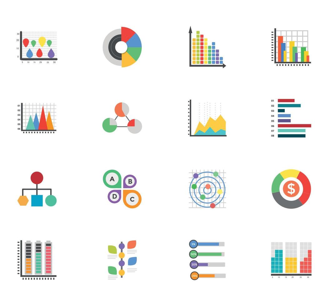 Modern Infographics Concepts vector