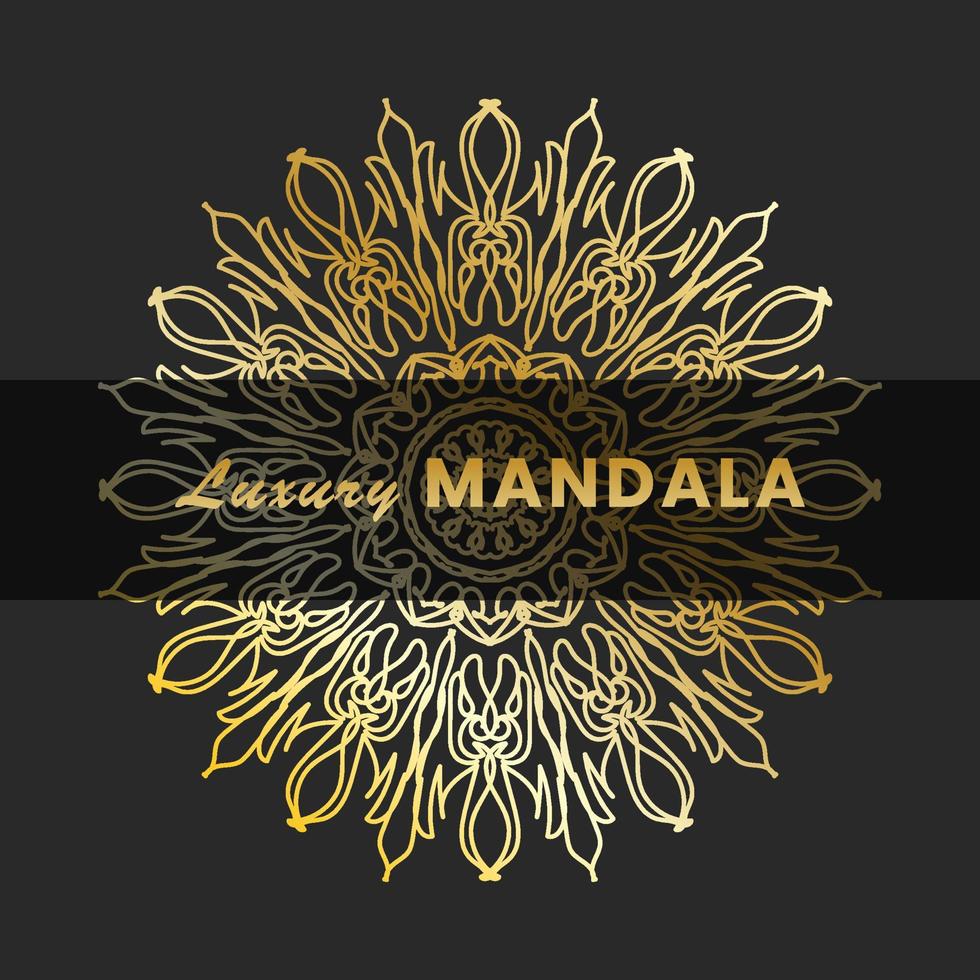 Luxury Mandala Gold Ornament 4872443 Vector Art at Vecteezy
