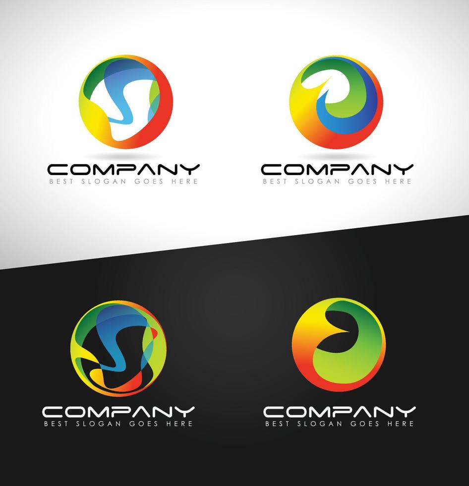 Corporate Abstract Sphere vector