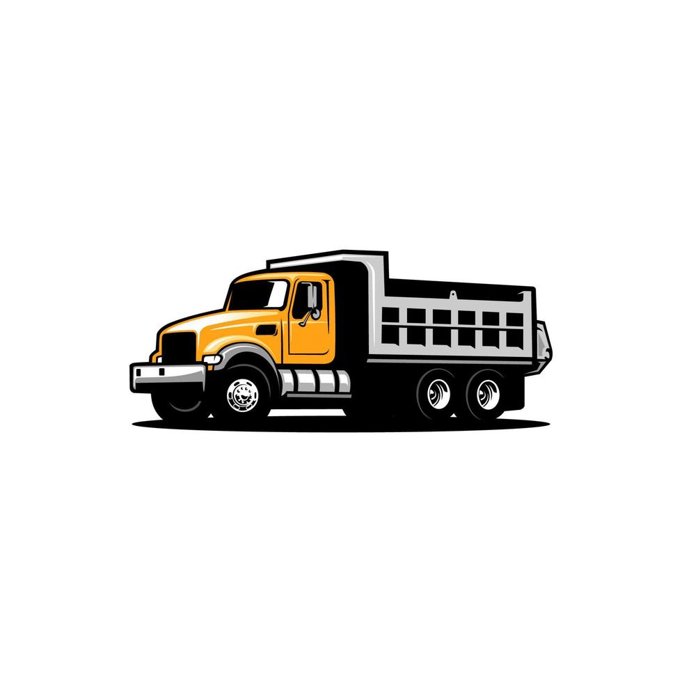 Dump Truck  illustration vector