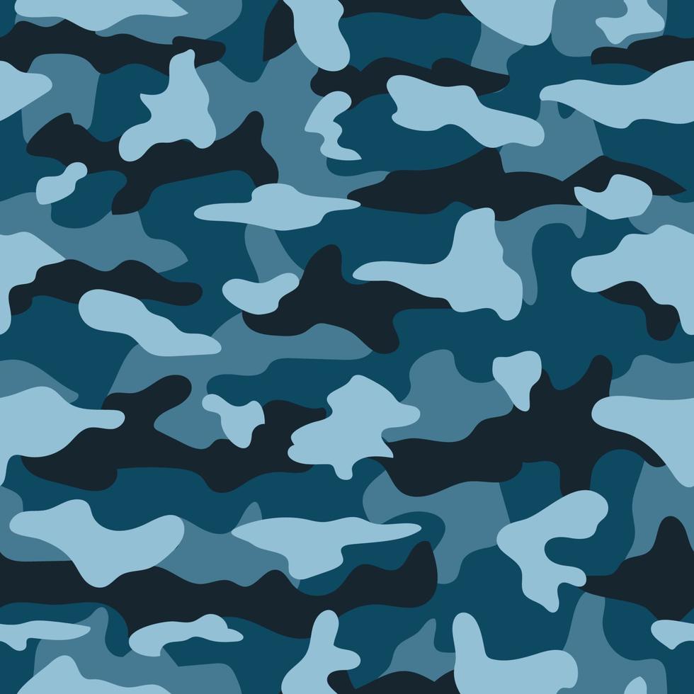 Military Camouflage Seamless Pattern vector