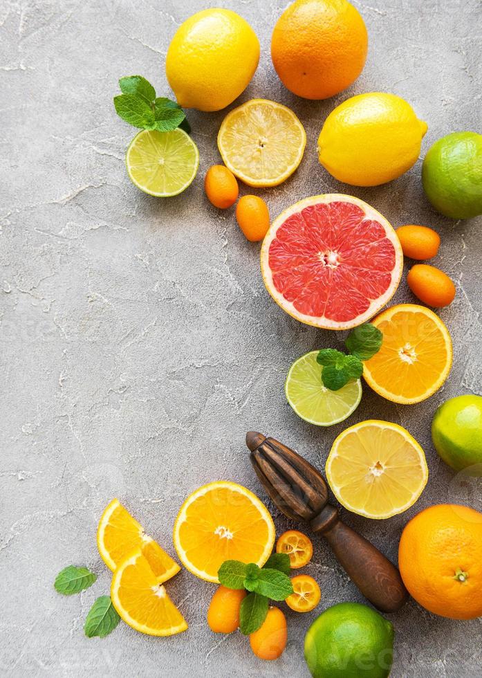 citrus fresh fruits photo