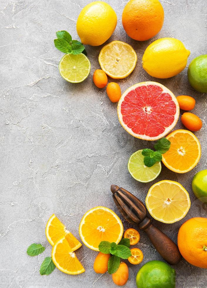 citrus fresh fruits photo
