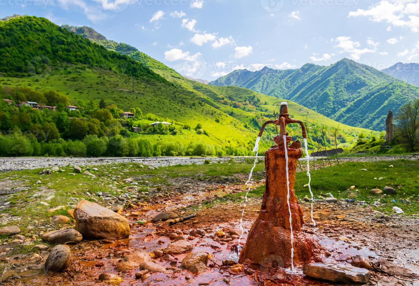 KAzbegi mountains background photo