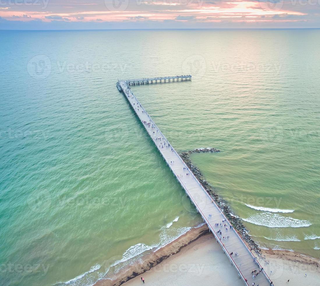 Palanga bridge in Lithuania photo