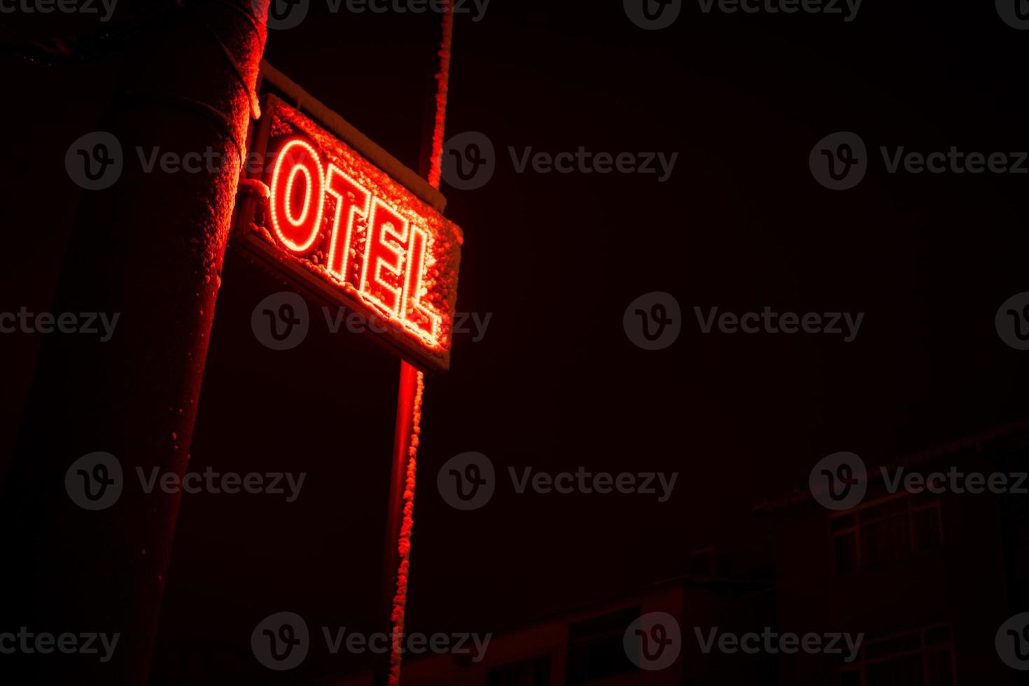 otel sign in turkey photo