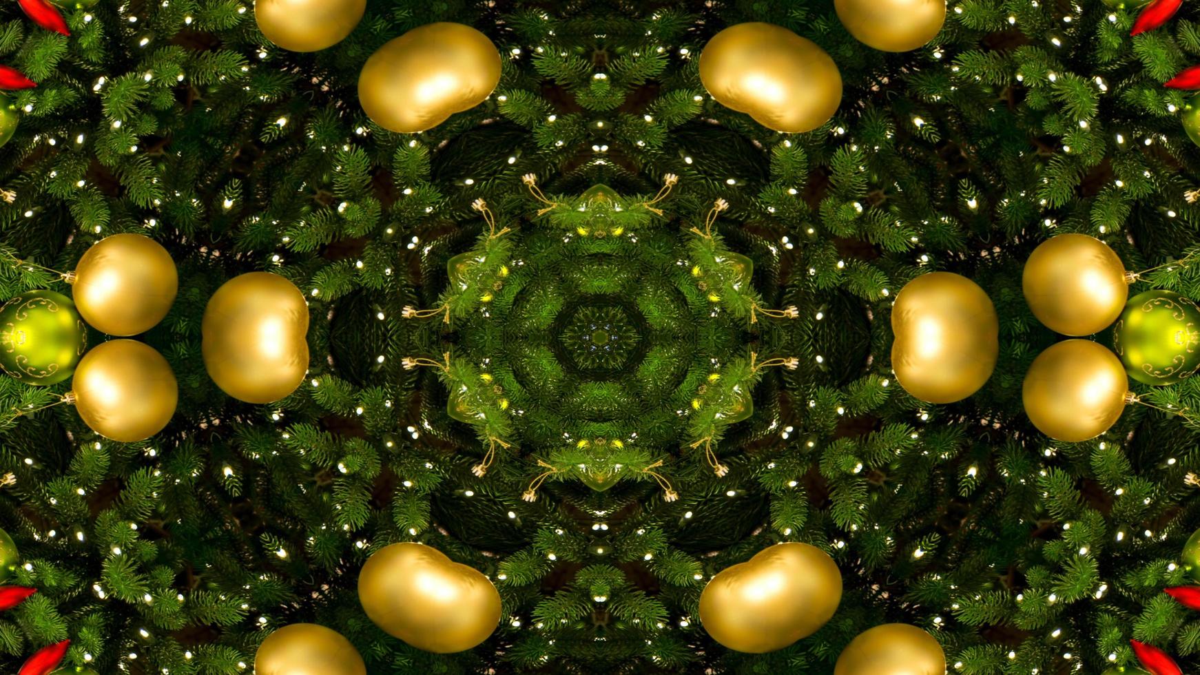 Christmas Celebration Kaleidoscope photo