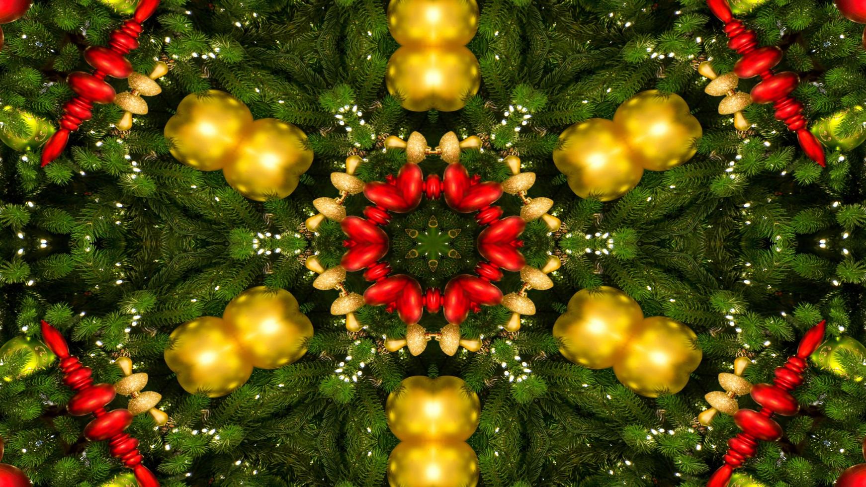 Christmas Celebration Kaleidoscope photo