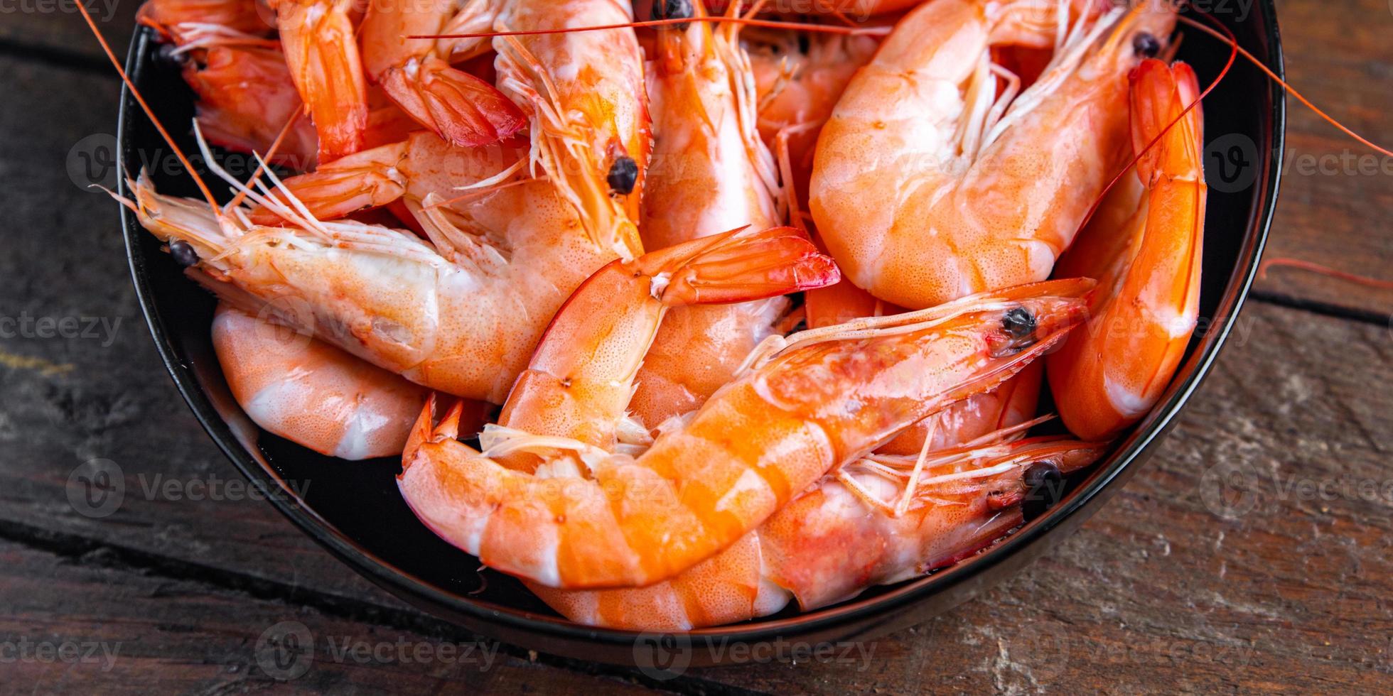 shrimp food prawns seafood meal snack photo