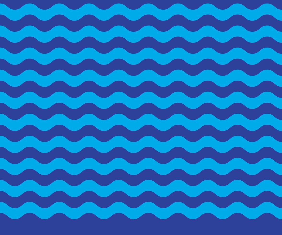 sea waves background vector