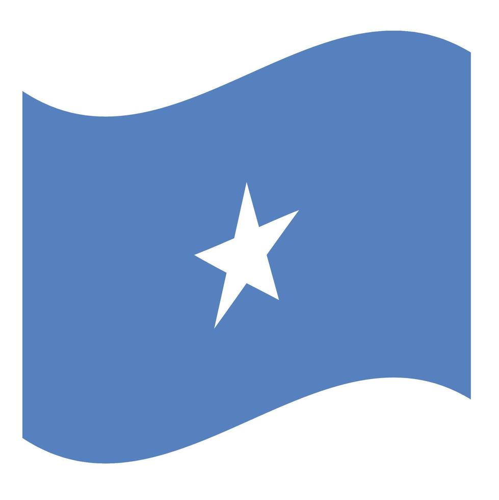 Somalia National Flag vector