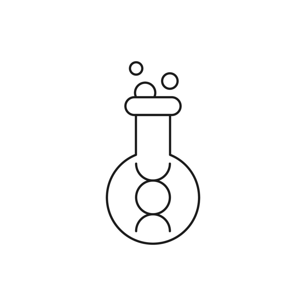 DNA lab researching icon vector 4878192 Vector Art at Vecteezy