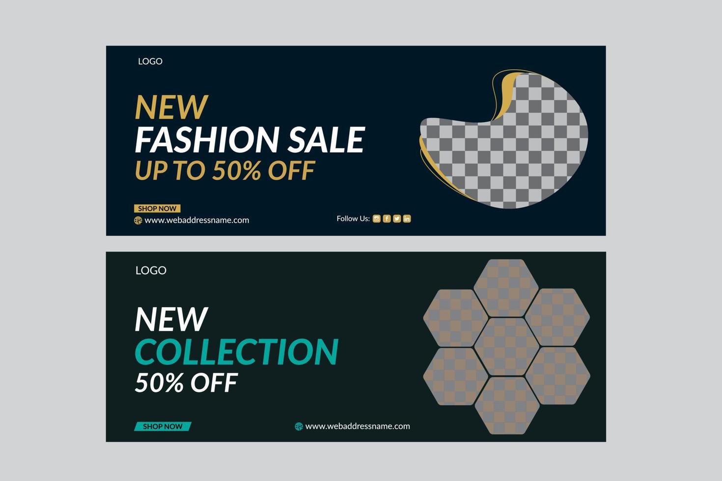 Set of Promotion Sale Banner pro download vector