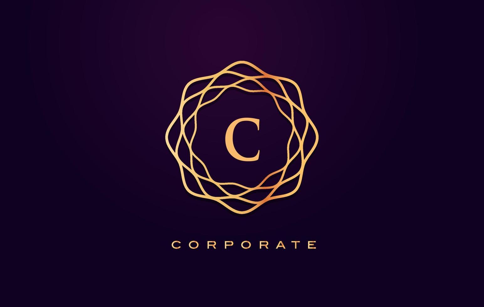 c Luxury Logo. Monogram Letter Design Vector