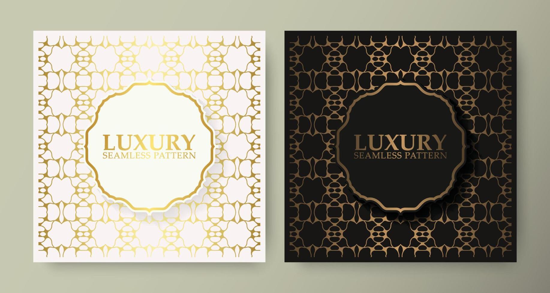 Luxury ornamental pattern texture background vector