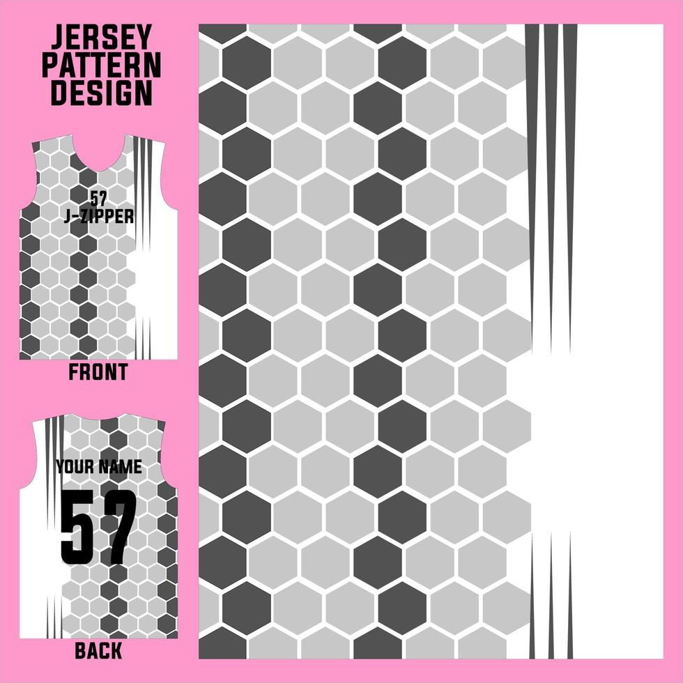 abstract concept vector jersey pattern template for printing or sublimation sports uniforms football volleyball basketball e-sports cycling and fishing