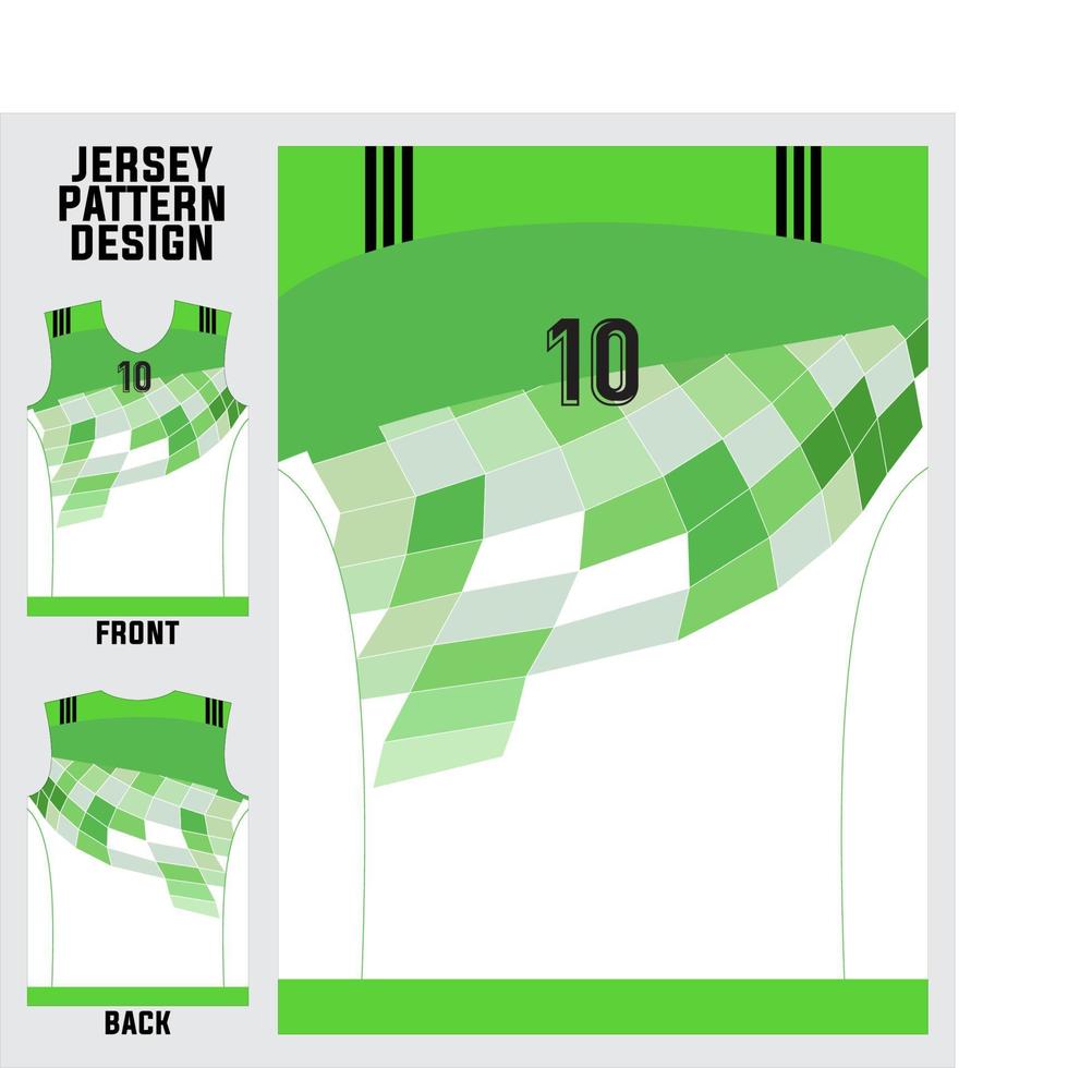 concepto abstracto vector plantilla de patrón de jersey para impresión o sublimación uniformes deportivos fútbol voleibol baloncesto deportes electrónicos ciclismo y pesca