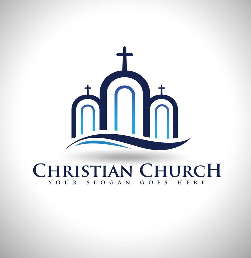 Church Logo Design Icon vector