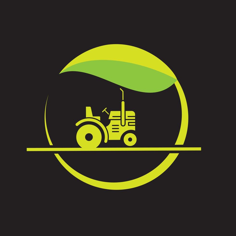 diseño de logotipo vectorial para agricultura, agronomía, granja de trigo, campo agrícola del país rural, cosecha natural vector