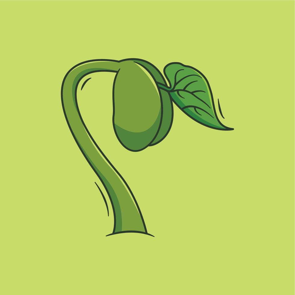 Illustration vector graphic of Long Been Seed