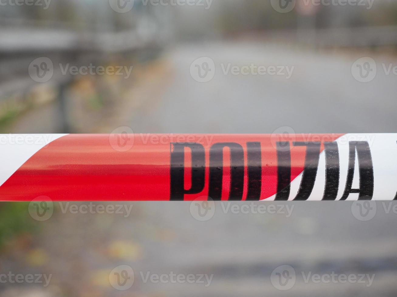 Police line, do not cross photo